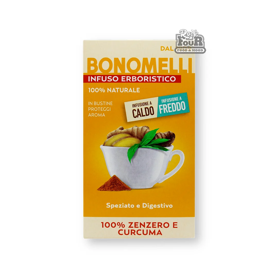 Թեյ «Bonomelli» կոճապղպեղի և քրքումի համով 32գ